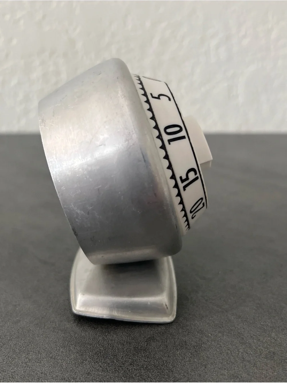 VTG Mirro Kitchen Timer Aluminum Retro Working 60 Minute 1950s 1960s MCM